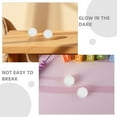 thumbnail image 3 of HEANUJJ 100Pcs Glow In The Dark Pong Balls High Elasticity Plastic Table Tennis Balls For Outdoor Games, 3 of 8