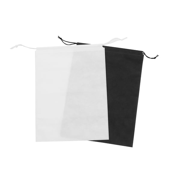 FOMIYES 2-Pack Color Drawstring Backpacks, Thickened Fabric Storage Bags for Everyday Use and Travel