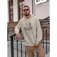 thumbnail image 2 of Buon Ferragosto Cute Gnomes Hoodie Men -Image by Shutterstock, Male 4X-Large, 2 of 4