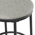 thumbnail image 6 of HomePop Upholstered Metal Barstool, 6 of 9