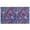 Blue Pioneer Flower-2, variant on Blue Striped Geometric Pattern Door Rugs,Washable Non Slip Door Mats Indoor,Decorative Door Mats,Entry Mat Indoor for Entrance,Bedroom,Kitchen,Bathroom,17"x30"