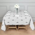 thumbnail image 6 of 60x60 Inch Waterproof Square Tablecloth, Thickened Polyester Table Cover for Dining & Parties, Floral Print, 6 of 6
