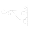 thumbnail image 2 of Iron Plant Hanger Wall Hanging Bracket Flower Hook for Home Garden Decoration 25*21cm, 2 of 9