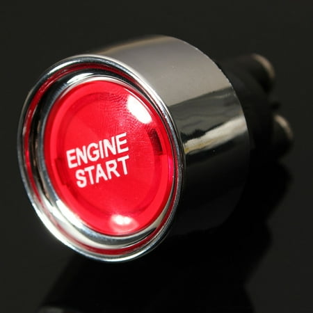 - Universal 12V Car Red Illuminated Engine Start Switch Push Button Race Starter MATCC US