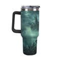 thumbnail image 4 of Hogwarts Legacy 40 Oz Tumbler with Handle And Straw, Stainless Steel Double Wall Vacuum Insulated Coffee Cup Travel Mug for Gym, Outdoors, Commute, Work, 4 of 8
