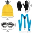 thumbnail image 3 of Set de gorros amarillos CONGRU para disfraces de Halloween, 3 of 6