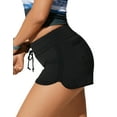 thumbnail image 5 of CRZ YOGA Board Shorts for Women 3'' High Waisted Beach Swimwear Bottoms Bathing Trunks with Liner, 5 of 6