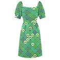 thumbnail image 6 of Seigaiha or seigainami abstract scales simple Spring Nature background with japanese circle Dress Aesthetic clothing, 6 of 6