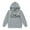 Grey, variant on Hoodies for Boys 8-10 with Strings Children's Middle and Large Children's Long Sleeved Letter Print Hooded Top Sweater Hoodies for Girls Size 6 Dark Green Size 10-11 Years