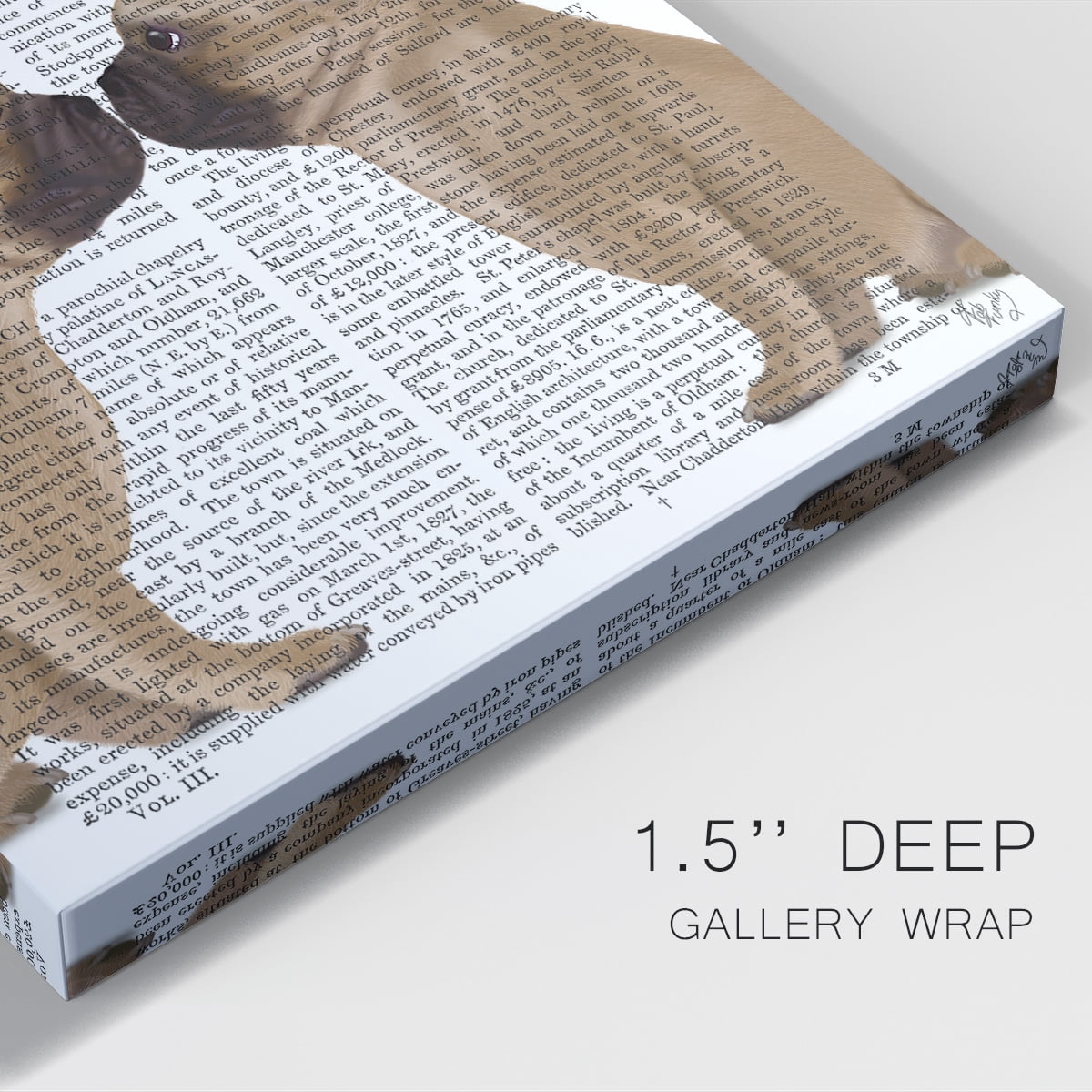 French Kiss Close Up Premium Gallery Wrapped Canvas - Ready to Hang