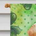 thumbnail image 3 of Carolines Treasures BB9541CHF Yellow Labrador St. Patricks Canvas House Flag, 3 of 4