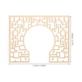 thumbnail image 4 of FOMIYES 4Pcs Wood Screen Model for Sand Table Decor Easy to Use with Natural Appearance, 4 of 5