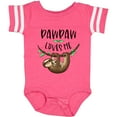 thumbnail image 3 of Inktastic Pawpaw Loves Me Cute Sloth and Baby Boys or Girls Baby Bodysuit, 3 of 5