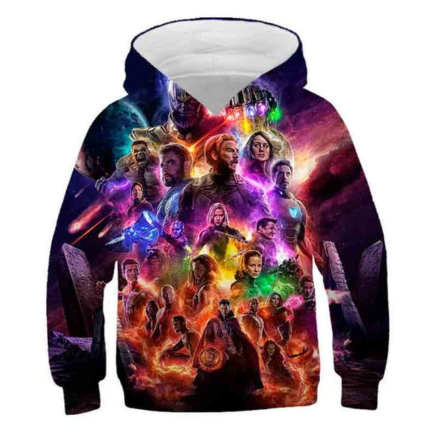 Sudaderas con capucha para bebés de 1 a 14 años, Los vengadores de Marvel, superhéroe, Hulk, sudadera, ropa de primavera y otoño, ropa para niños, Top de bebé, prendas de vestir exteriores 4T zhangmengya CONDUJO