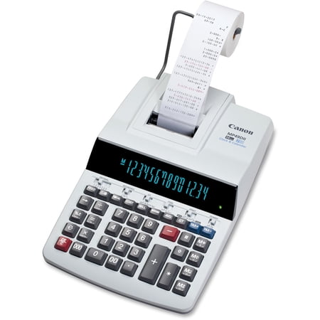 Canon MP49DII GB Desktop Printing Calculator 14-Digit White