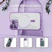 Starshop iPhone 17E Case, Dustproof Phone Cover Shockproof With Screen - Purple