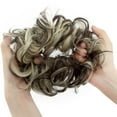 thumbnail image 3 of LELINTA Synthetic Hair Bun Extensions Messy Hair Scrunchies Hair Pieces for Women Hair Donut Updo Ponytail, 3 of 6