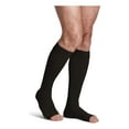 thumbnail image 2 of Sigvaris Essential 862 Opaque 20-30 Open Toe Knee High Compression Stockings w/Grip Top Crispa ML Long, 2 of 3