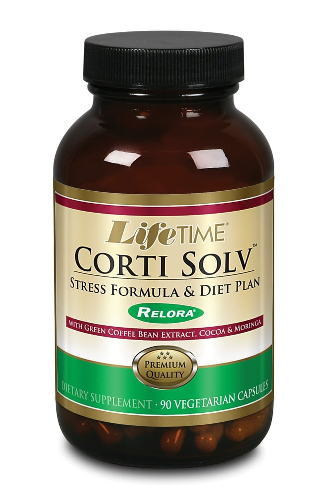 LifeTime Vitamins CortiSolv Stress Formula & Diet Plan 90