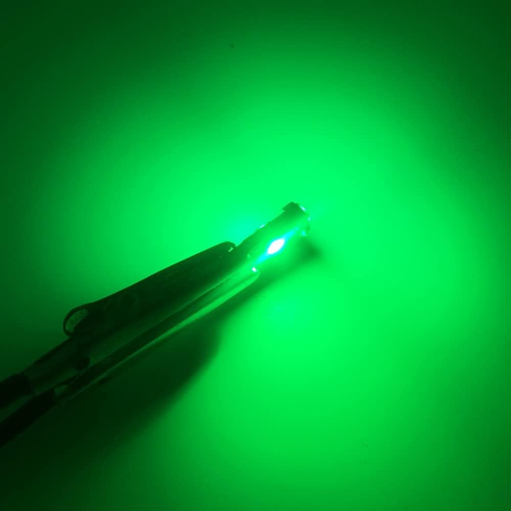 10-Pack T5 LED Bulbs – Super Green Dash Lights Replacement For Cars & Trucks