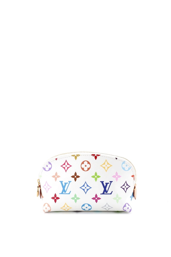 Pre-Owned x Takashi Murakami Cosmetic Pouch Monogram Multicolor PM By Rebag