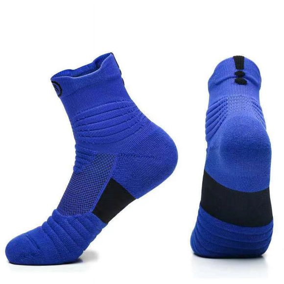 Calcetines de baloncesto para hombre, calcetines profesionales de tubo medio con fondo de toalla engrosado, calcetines de élite de verano, calcetines cortos de tubo bajo para correr al aire libre,