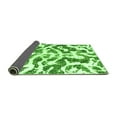 thumbnail image 2 of Ahgly Company Indoor Rectangle Abstract Green Modern Area Rugs, 2' x 3', 2 of 4