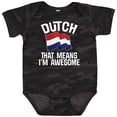 thumbnail image 3 of Inktastic Dutch Gift Pride Netherlands Flag Boys or Girls Baby Bodysuit, 3 of 5