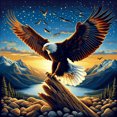 thumbnail image 1 of Eagle 14 - Peinture Diamant DIY, 1 of 6