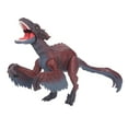 thumbnail image 2 of Dinosaur Toy with Roar Effect, Unique Adventure Lifelike Skin  Plastic Pyroraptor Action Figure for Boys Girls, 2 of 8