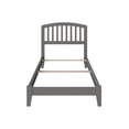 thumbnail image 4 of Lit Plateforme en Bois Massif Richmond Simple TG, Gris, 4 of 11