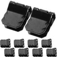 thumbnail image 4 of SHISUYAN 10pcs Universal U Clips Automotive Clips Nuts Mud Shield Clips Metal Retainer Clips for Car Engine Hood Support Rod and Mud Shield, 4 of 9