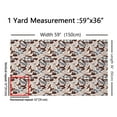 thumbnail image 3 of Manfei Geometric Camouflage Fabric by the Yard (5 Yards), Military Camo Decorative Fabric by the Yard, Hunting Duck DIY Fabric, Gray Brown Pink, 3 of 6