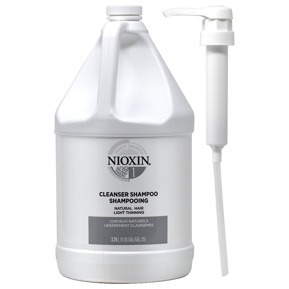 Nioxin Nioxin System No.1 Cleanser Shampoo 3.78L/1Gal with Pump