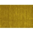 thumbnail image 1 of Ahgly Company Indoor Rectangle Abstract Yellow Contemporary Area Rugs, 7' x 9', 1 of 4
