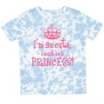 thumbnail image 3 of Inktastic So Cute Princess Girls Toddler T-Shirt, 3 of 5