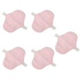 thumbnail image 3 of Protectores de bragas reutilizables, 5 piezas de toallas menstruales lavables, toallas sanitarias reutilizables, protectores de bragas de tela absorbente, confiables y duraderos, 3 of 8
