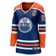 thumbnail image 2 of Women's Fanatics Connor McDavid Royal Edmonton Oilers Home Premier Breakaway Player Jersey, 2 of 3