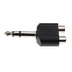 thumbnail image 5 of 5Pcs 6.5mm a RCA Enchufe Adaptador Convertidor de sonido Estéreo Micrófono, 5 of 9