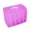 Pink, variant on Joernso 3 Layer Clear Jewelry Bead Pills Craft Storage Organizer Compartment Box Case
