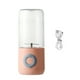 thumbnail image 3 of Wosthever Mini exprimidor de frutas de 400ml, Extractor de jugo de mano inalámbrico, exprimidor de cocina eléctrico recargable, 6 uds, herramienta para Electrodomésticos Rosado, 3 of 6