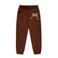 thumbnail image 5 of Piomll Outfit Sets for Girls Casual Letter Print Hoodie Pants 2 Pcs Youth Kids Clothes, 5 of 6