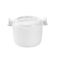 thumbnail image 1 of Microwave Rice Cooker Multifunctional Small Lunch Container Cookware for Microwave Oven, 1 of 5