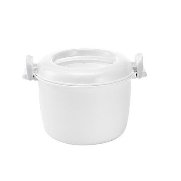 Microwave Rice Cooker Multifunctional Small Lunch Container Cookware for Microwave Oven