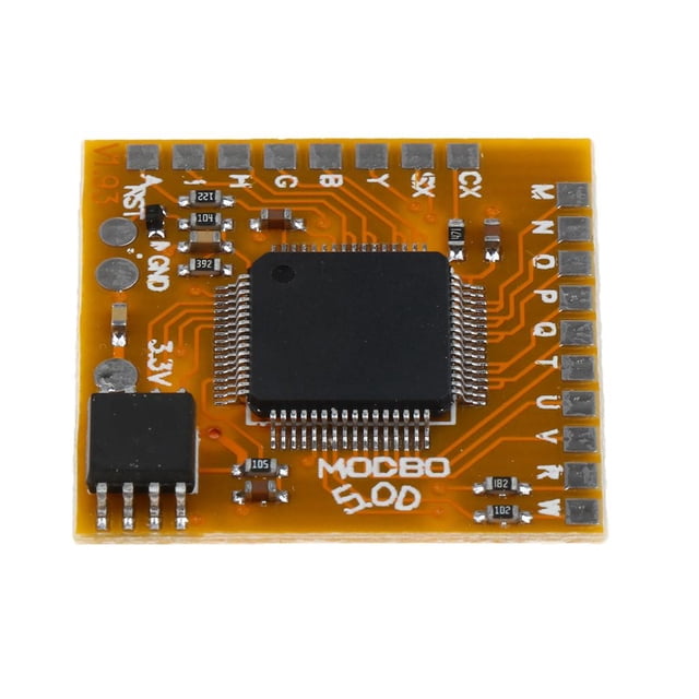 1 Pieza de Reparación de Reparación de Chip MODBO5.0 V1.93 para PS2 IC / PS2 Support Hard Disk Boot NIC - Amarillo shamjiam PS2 Cambio de chip de máquina IC