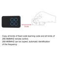thumbnail image 3 of <p>Garage Door Opener, Compact Cloning Key Fob Portable  For Electric Roller</p>, 3 of 7