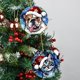 thumbnail image 4 of Farfi colgante de madera con sombrero diseño de cordón perro gato Avatar lindo Animal copo de nieve decoración de Navidad para regalo, 4 of 5