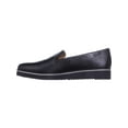 thumbnail image 3 of Womens Franco Sarto Fabrina Flat Loafers, Black Snake, 3 of 5