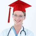 thumbnail image 2 of 1 Pc Practical Graduation Meaningful Bachelor Hat Headgear (Free Size), 2 of 8