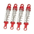 thumbnail image 5 of colcolo 4 Pieces Hydraulic Shock Absorbers for RC Car RC Shocks Replacement 60 mm Sturdy Spare Parts 1:12 Scale Dampers for MN168 D90 Red, 5 of 8